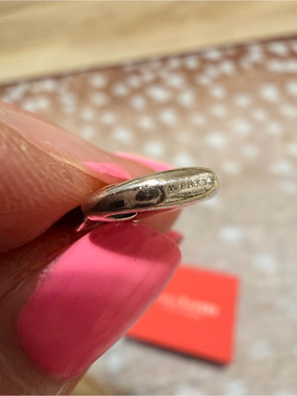 James Avery Silver Anchor Charm - Picture 3 of 4
